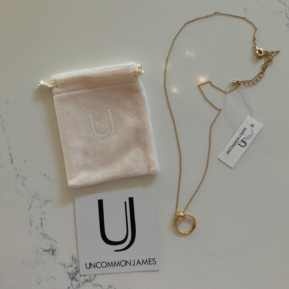 Uncommon James Gold Helix Necklace